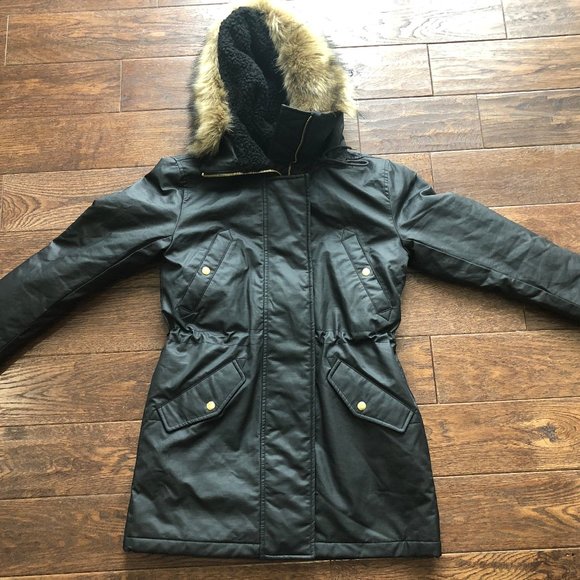 J Crew Womens Winter Parka Jacket Coat Primaloft - Picture 1 of 8